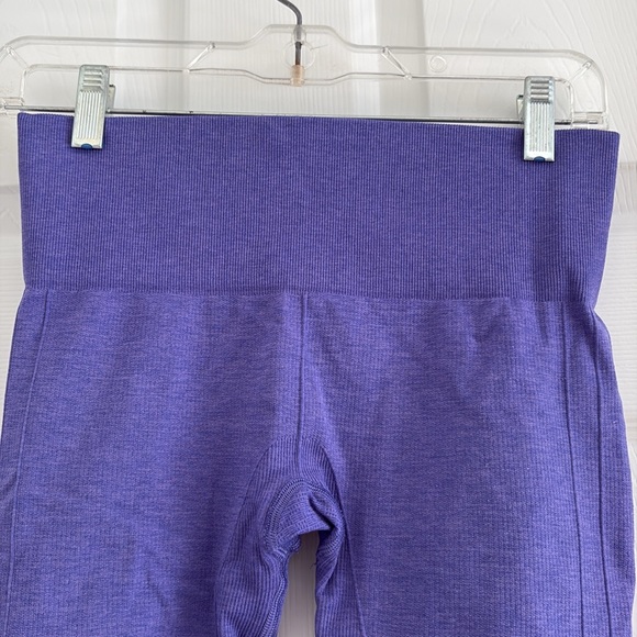 Lululemon leggings purple cropped size 6 - Picture 2 of 8